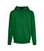 Build Your Brand Mens Heavy Pullover Hoodie (Forest Green)
