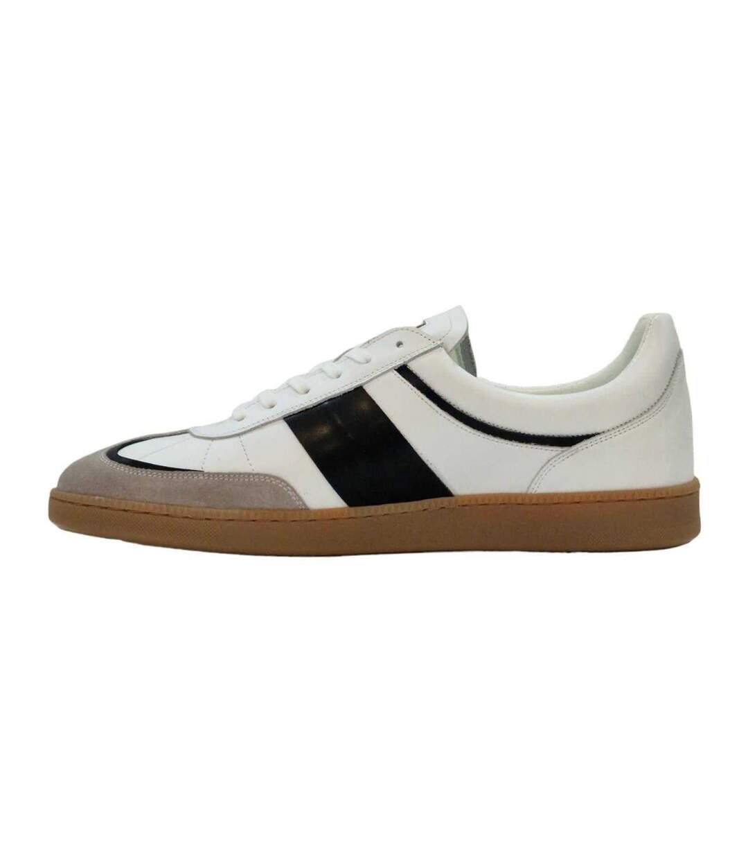 Baskets Kalle Homme Blanc Noir Loyalti-3