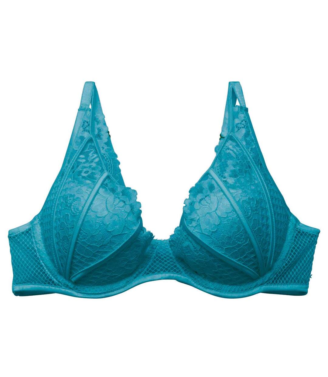 Soutien-gorge ampliforme coque moulée bleu Voltige-1