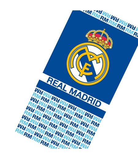 Serviette rouge / bleu / jaune Real Madrid CF