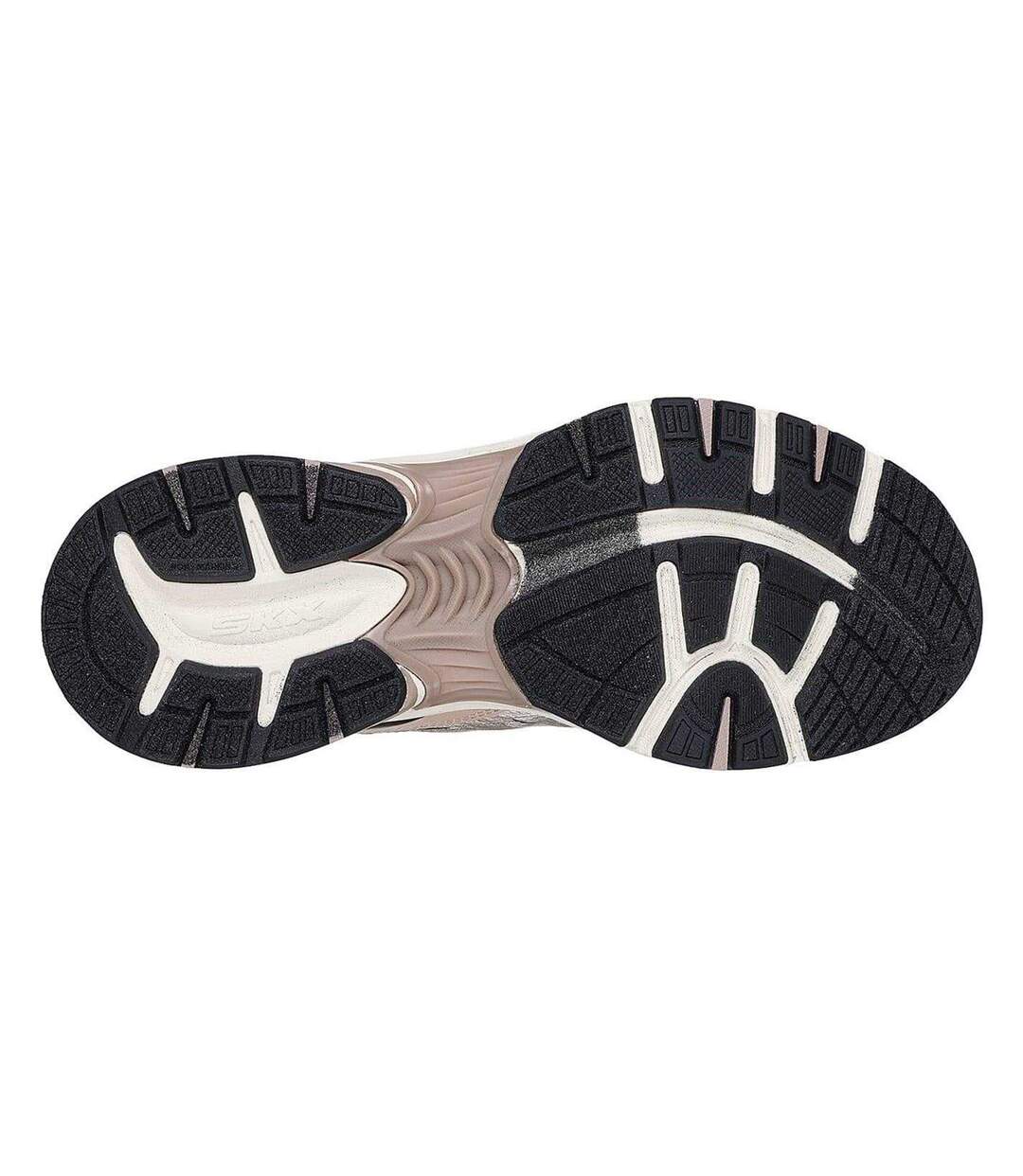 Baskets Motif/style Métallisé Femme Rose Clair Skechers-4