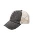Casquette Motif/style Rétro Adulte Vieux Noir Result Headwear-3