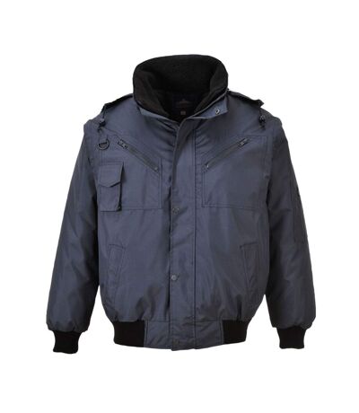 Blouson  pilote imperméable manches amovibles 3-en-1 Portwest Bomber