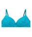 Soutien-gorge souple sans armatures turquoise Savane