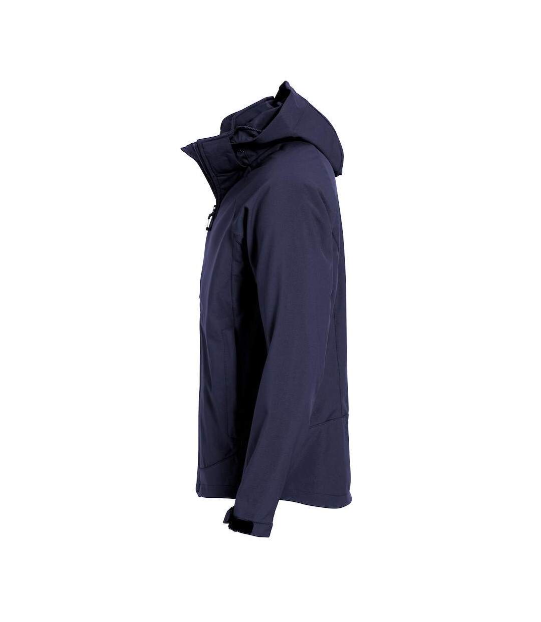 Veste Softshell Milford Homme Bleu Marine Foncé Clique-3