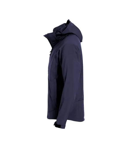 Veste Softshell Milford Homme Bleu Marine Foncé Clique