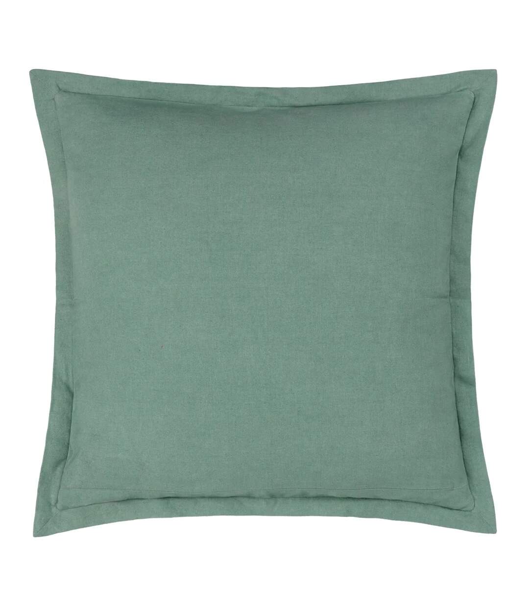 Lacewing cushion cover 50cm x 50cm sage Wylder-2