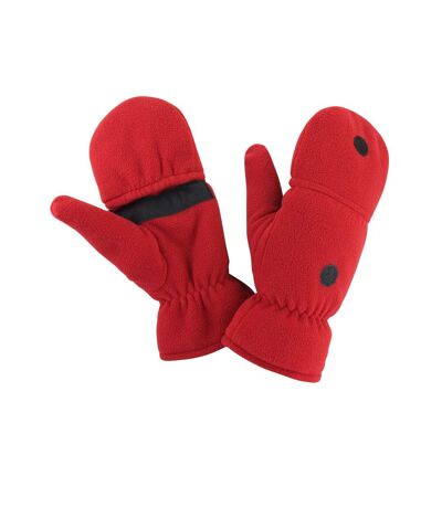 Gripped gloves red Result Winter Essentials