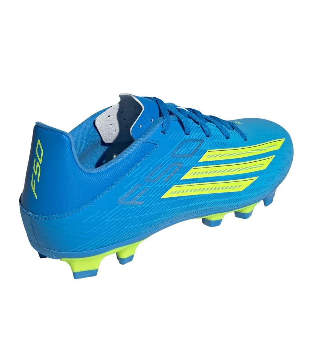 Chaussures De Foot Pour Terrain Ferme F50 Club Homme Bleu Vert Clair Vif Adidas-2