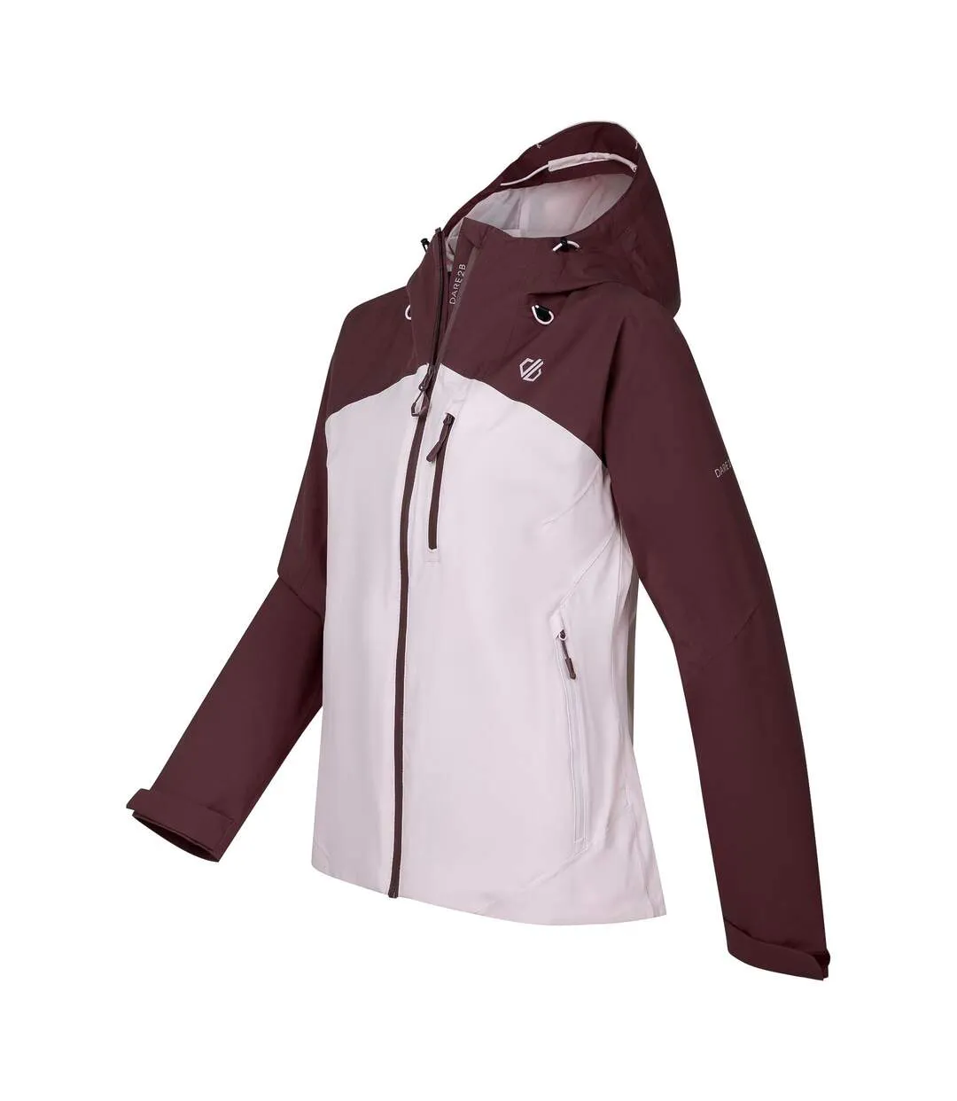 Veste À Capuche Motif/style Logo Torrek Femme Lilas Foncé Rose Pâle Dare 2B-4