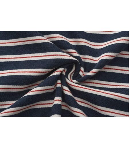 T-shirt Motif/style À Rayures Homme Bleu Marine Foncé Firetrap