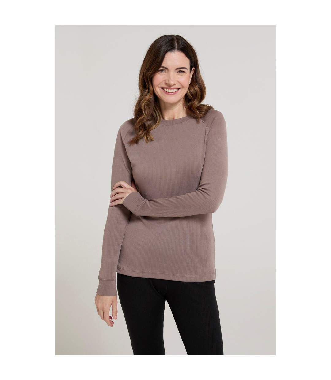 Haut Talus Femme Beige Foncé Mountain Warehouse-1