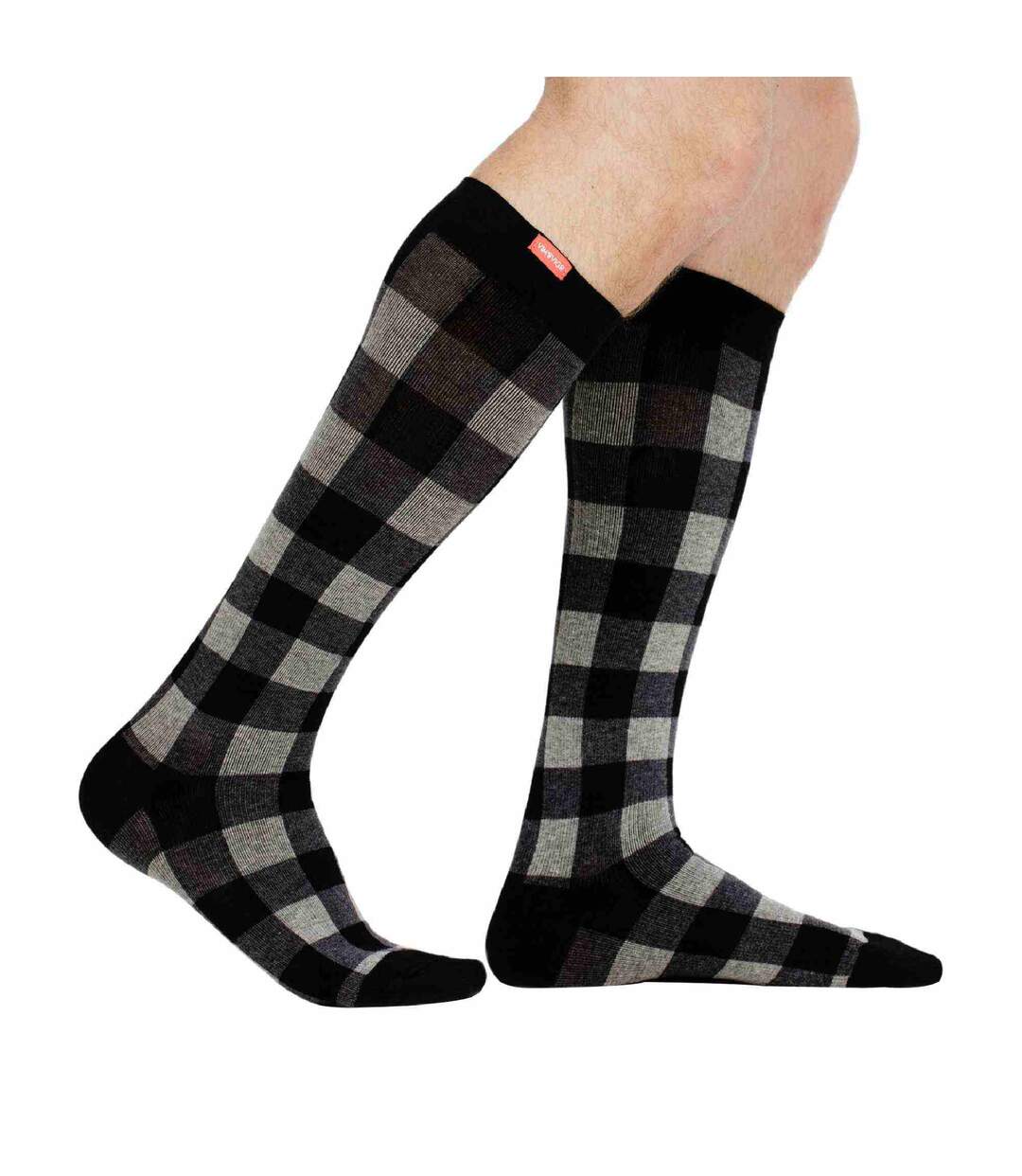 VIM&VIGR Chaussettes Contention Mollet Fantaisie Femme Homme | Coton 15-20 mmhg-2