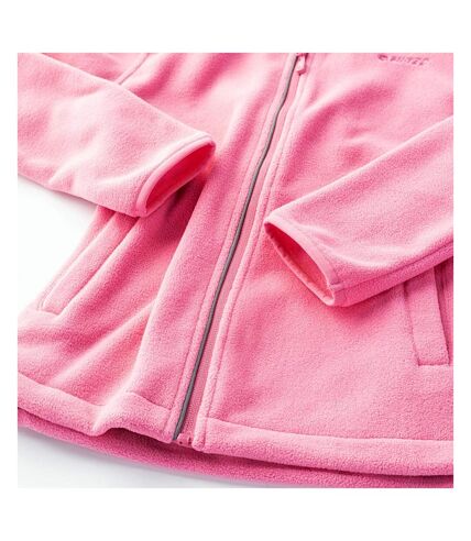 Hi-Tec Womens/Ladies Nader Fleece Jacket (Camelia Rose)