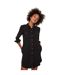 Robe Chemise Manches Longues Sigga Femme Noir Vero Moda-4