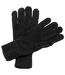 Regatta Unisex Knitted Winter Gloves (Black) - UTRW1248