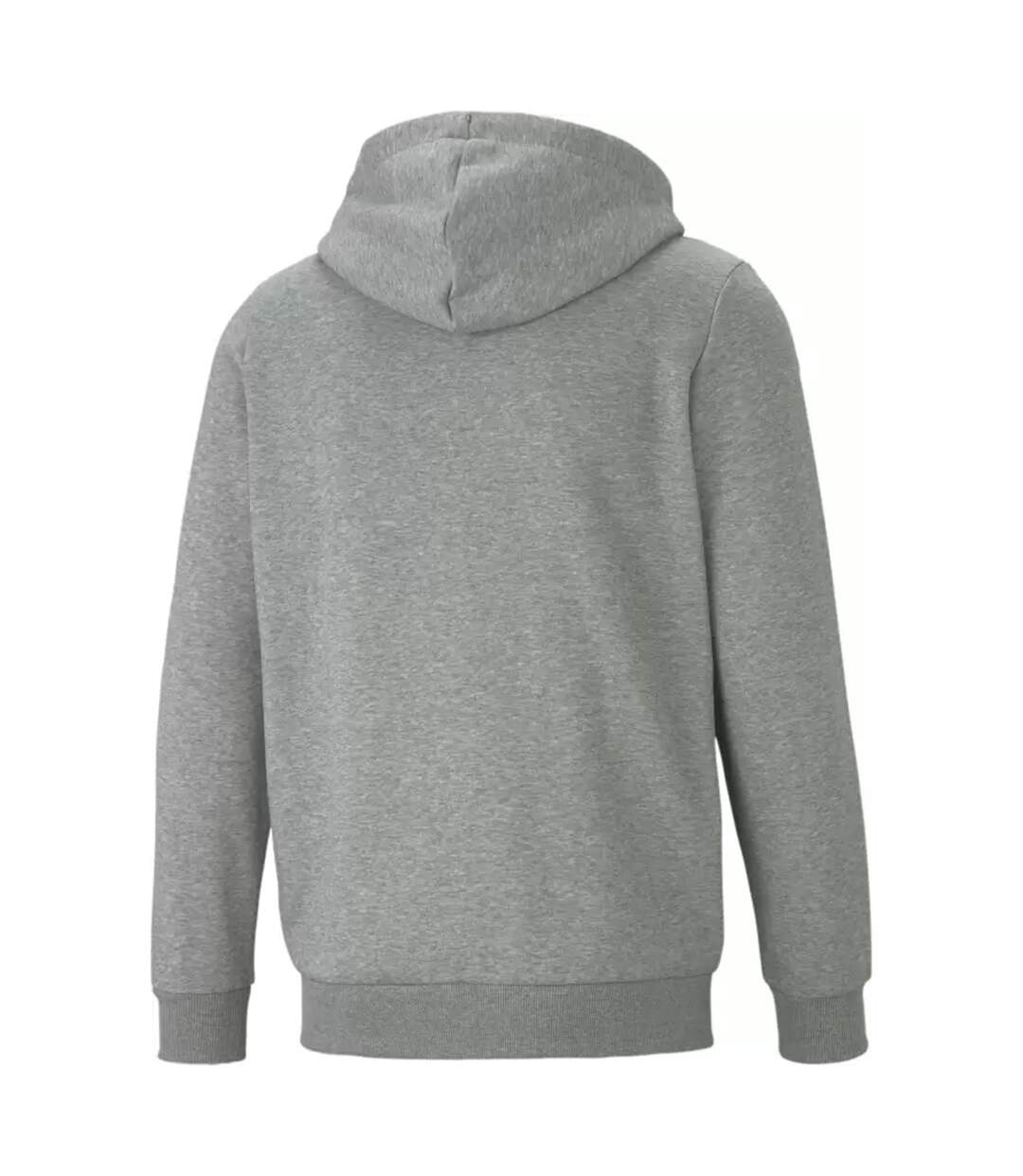 Sweat à capuche ess homme gris chiné Puma-2