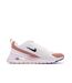 Baskets blanches/roses femme nike air max nuaxis-2