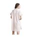 JJBEH0410 Women's Short Sleeve Button Down Nightgown