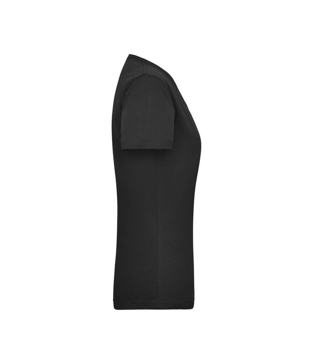 T-shirt Travail Femme Noir James And Nicholson-3