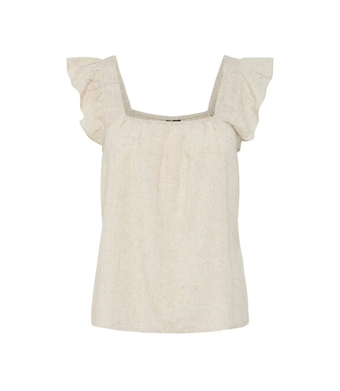 Débardeur beige femme pieces pia-2