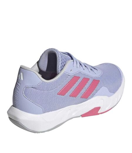 Baskets Motif/style 3 Rayures Amplimove Femme Rose Violet Adidas