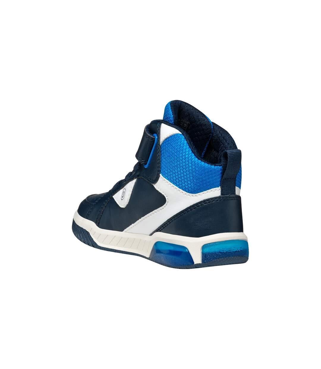 Basket Montante à Lacets Geox Junior Inek Boy Geobuck+Text-4