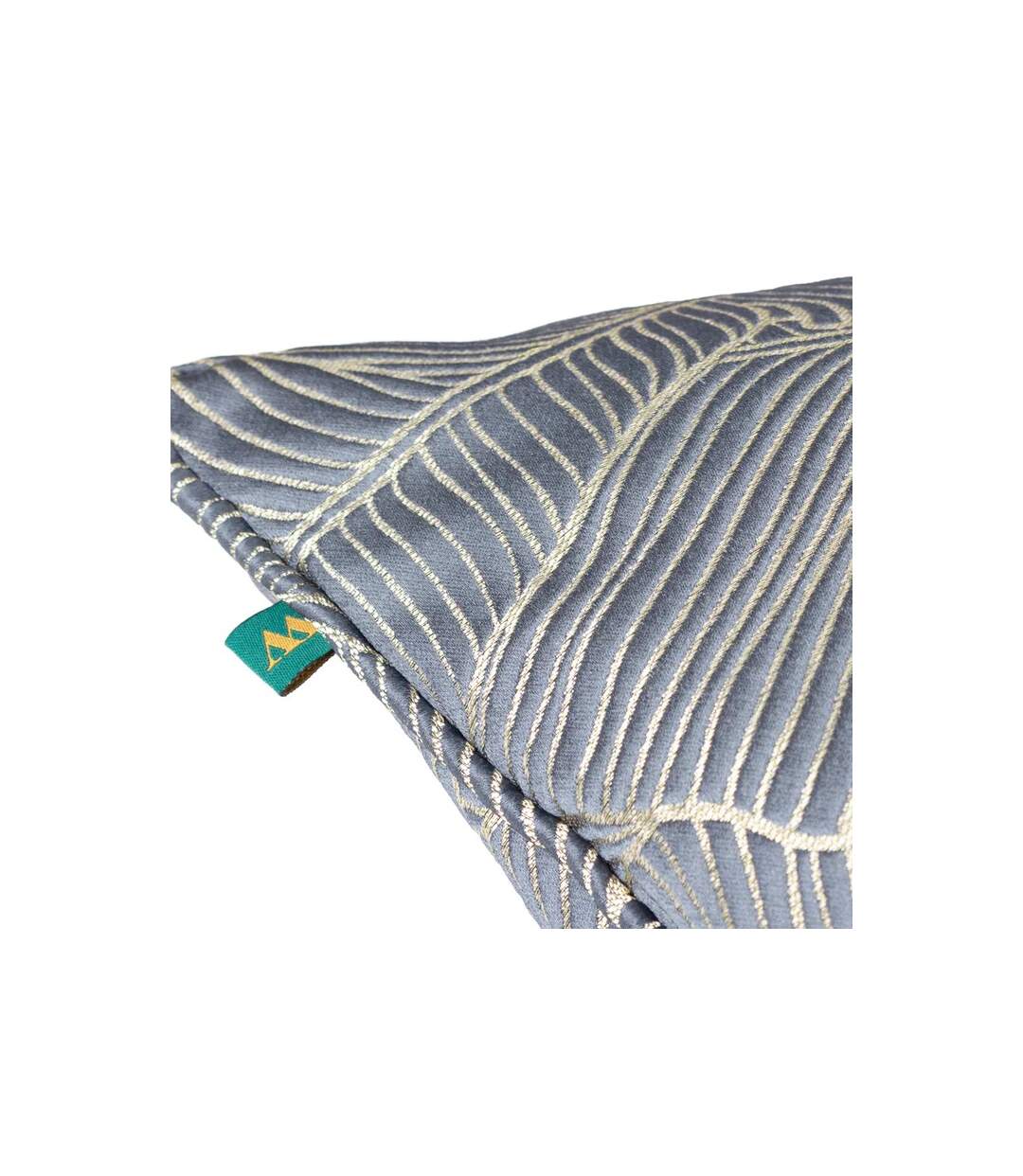 Seymour jacquard embroidered cushion cover 50cm x 50cm storm blue Generic-3