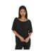 T-shirt yoga studio femme noir Adidas-3