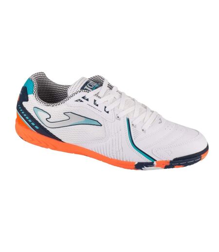 Baskets Dribling Homme Blanc Orange Joma