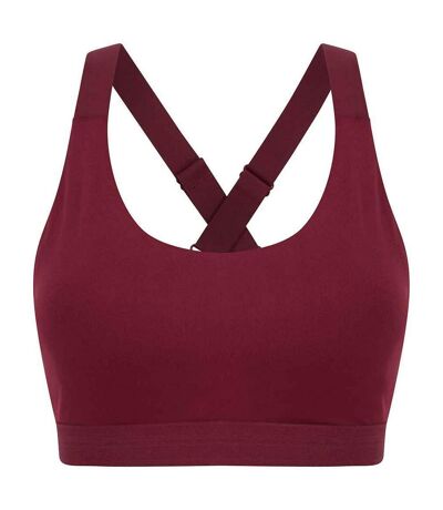 Soutien-gorge femme bordeaux foncé Tombo