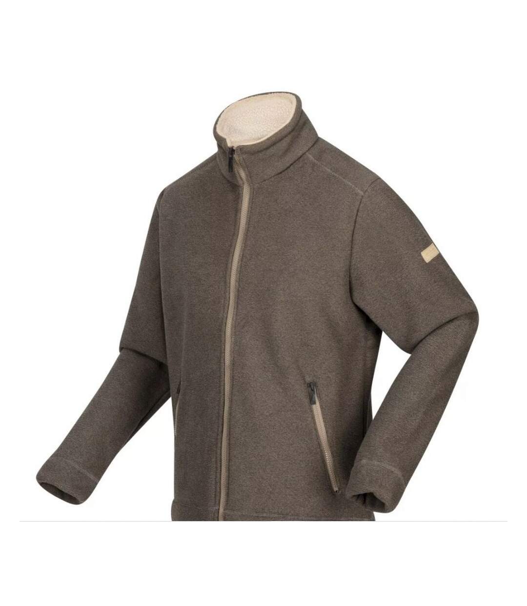 Mens Garrian Ii Full Zip Fleece Jacket Navy Regatta-3