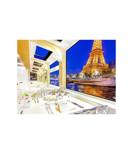 2h d'excursion sur la Seine avec dîner, pour 2 personnes - SMARTBOX - Coffret Cadeau Sport & Aventure