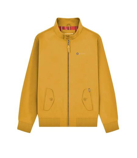 Sweat À Capuche Motif/style Cible Homme Marron Jaune Lambretta