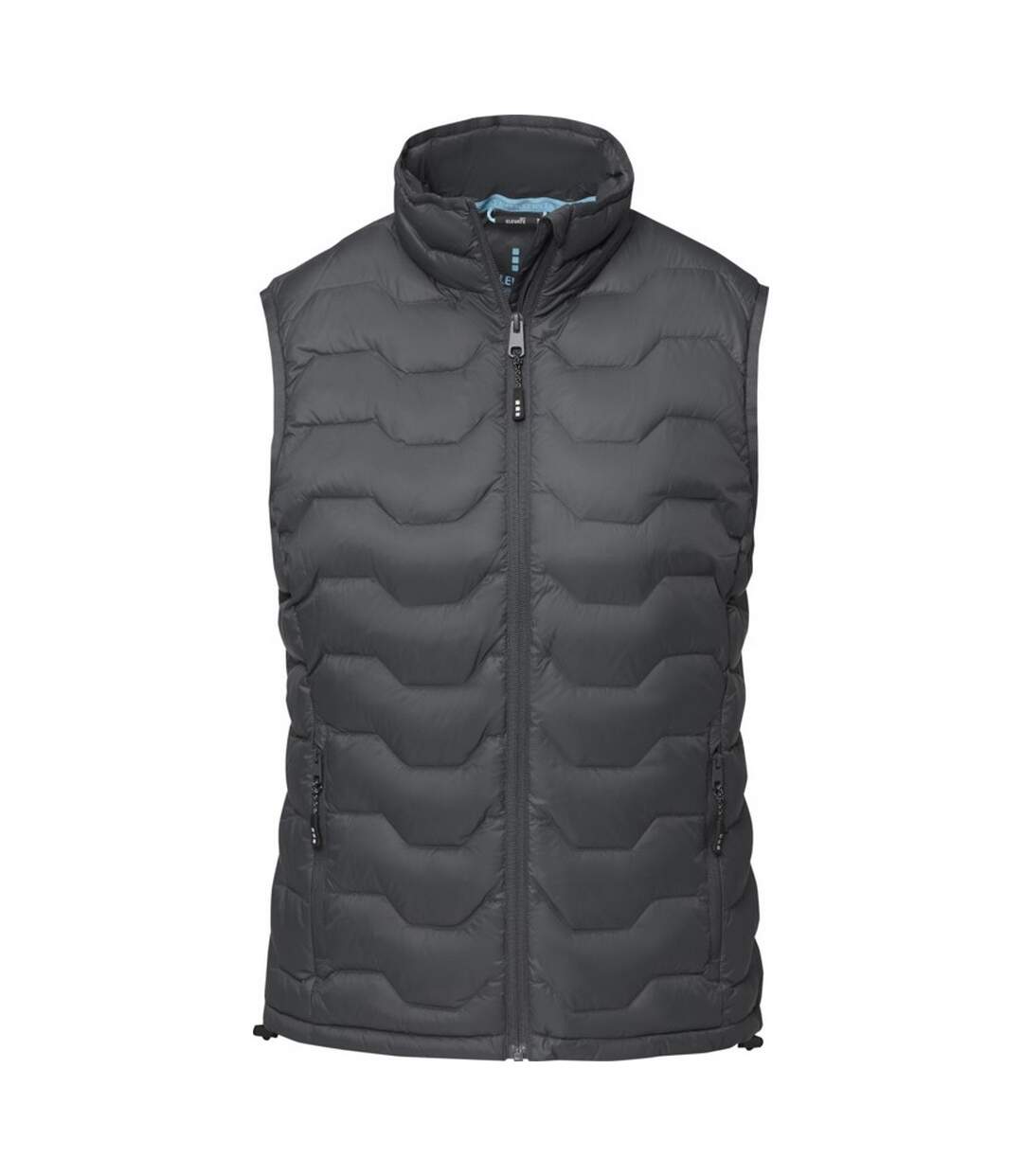 Womens/ladies epidote insulated recycled gilet storm grey Elevate NXT