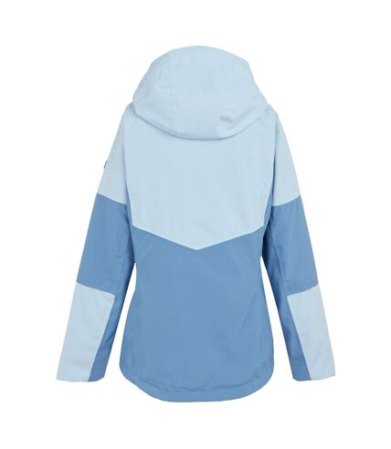 Veste imperméable wentwood femme bleu ciel / bleu de gris Regatta