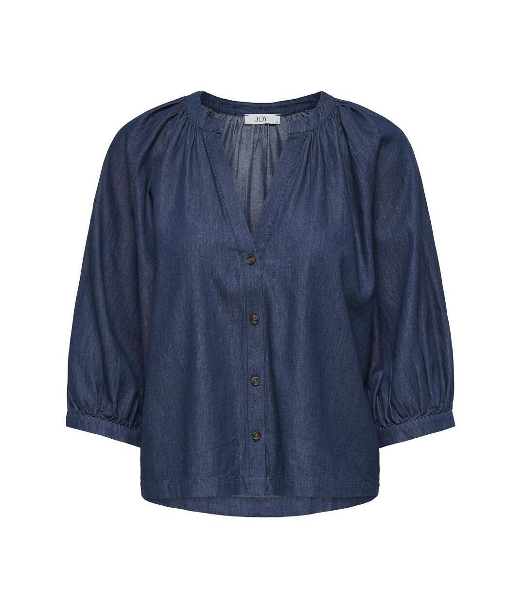 Blouse bleu femme jdy dia-1