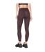 Legging 7/8 Motif/style Imprimé Léopard Power Femme Marron Sweaty Betty-3