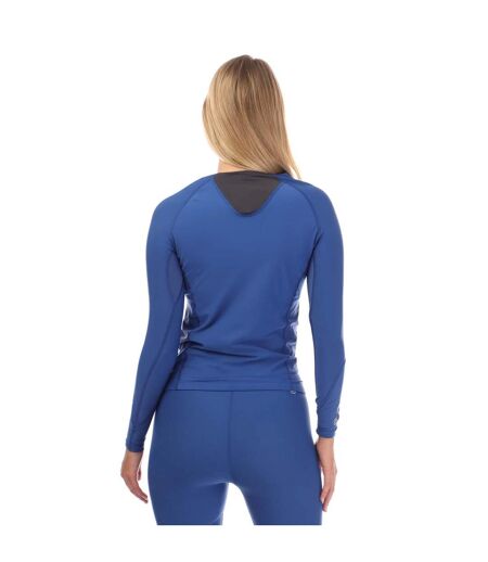 Womens/ladies Series-3 Long-sleeved Top Blue Skins