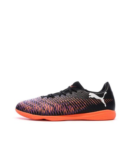 Chaussures de futsal noir/orange homme puma future 8 play it