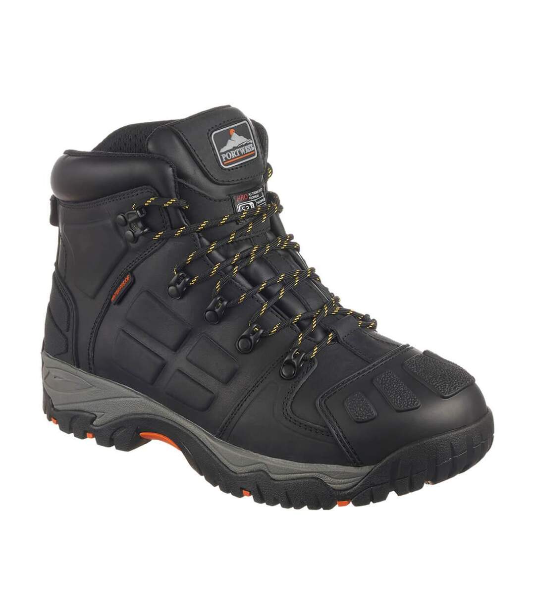 Unisex Adult Steelite Monsal Leather Safety Boots Black Portwest-1