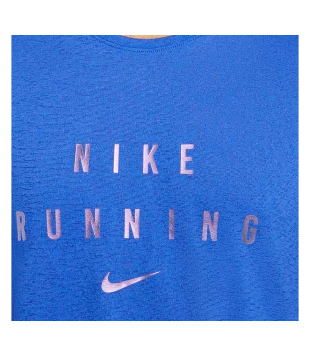 Maillot de sport Bleu Homme Nike Miler Top - M-3