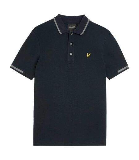Mens Polo Shirt Dark Navy Lyle & Scott
