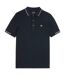 Mens Polo Shirt Dark Navy Lyle & Scott-2