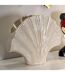 Vase en Céramique Perly 35cm Blanc-4