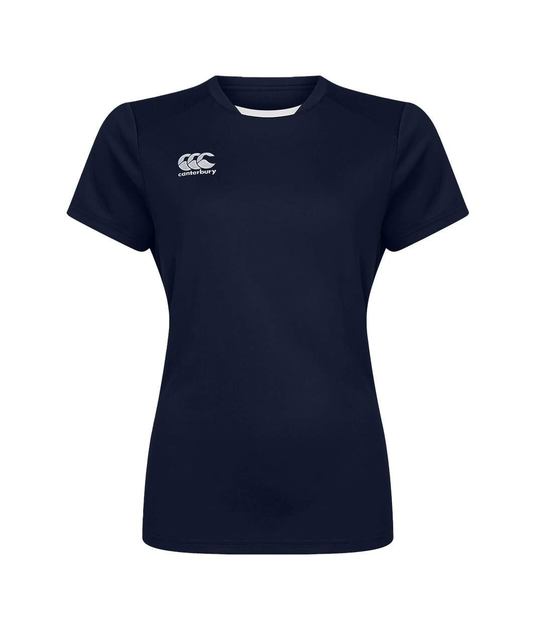 Womens/ladies Club Dry Club T-shirt Navy Canterbury-2