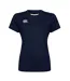 Womens/ladies Club Dry Club T-shirt Navy Canterbury-2