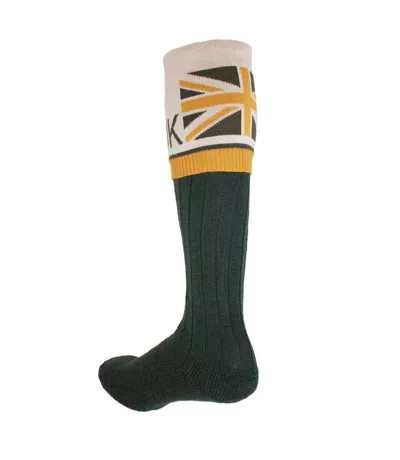 Chaussettes Pour Bottes Style Union Jack Adulte Vert Waring Brooke