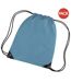 Lot de 2  Sac de gym 11 litres taille unique bleu océan Bagbase