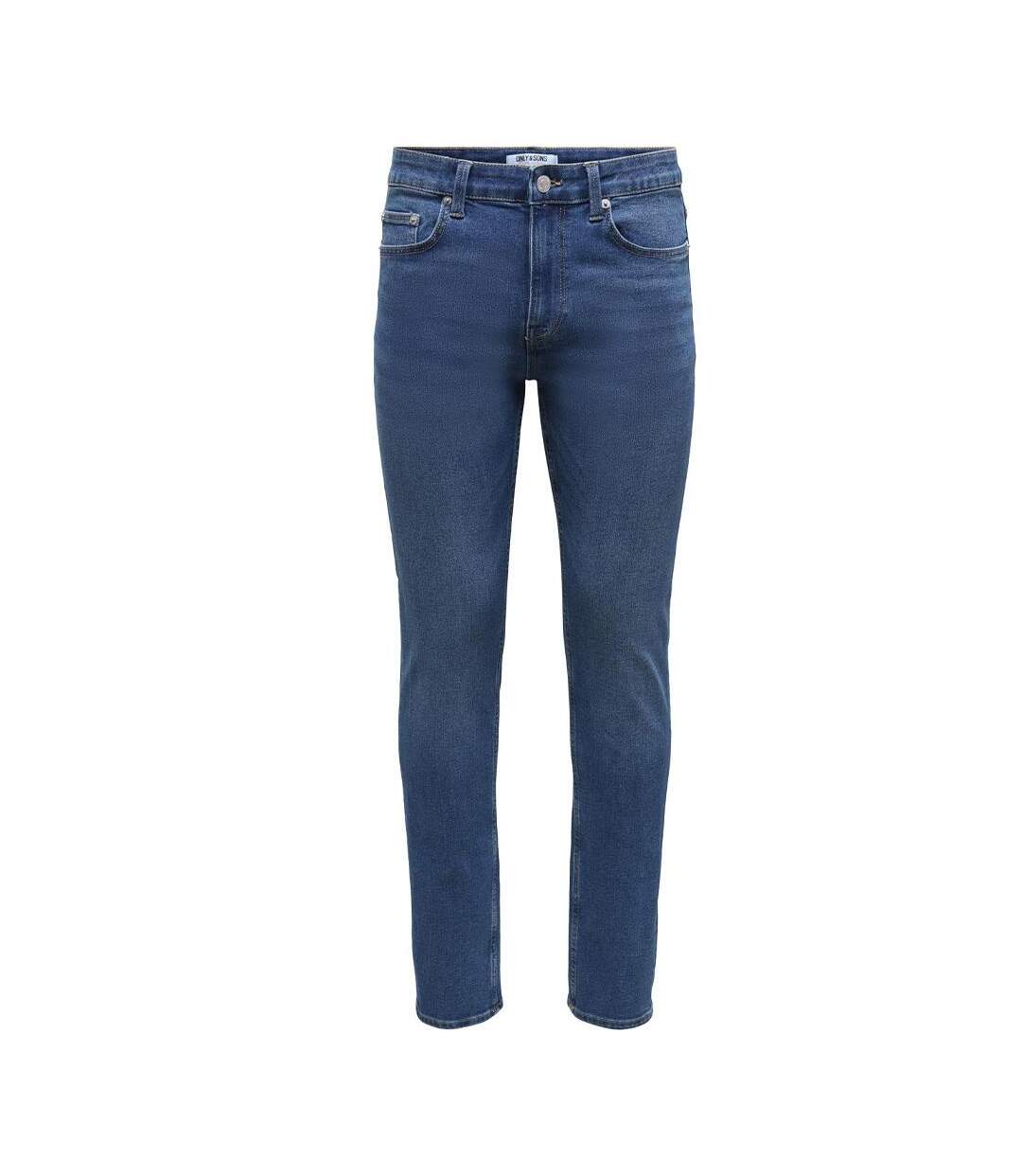 Jean slim bleu foncé homme only & sons reg 4024-1